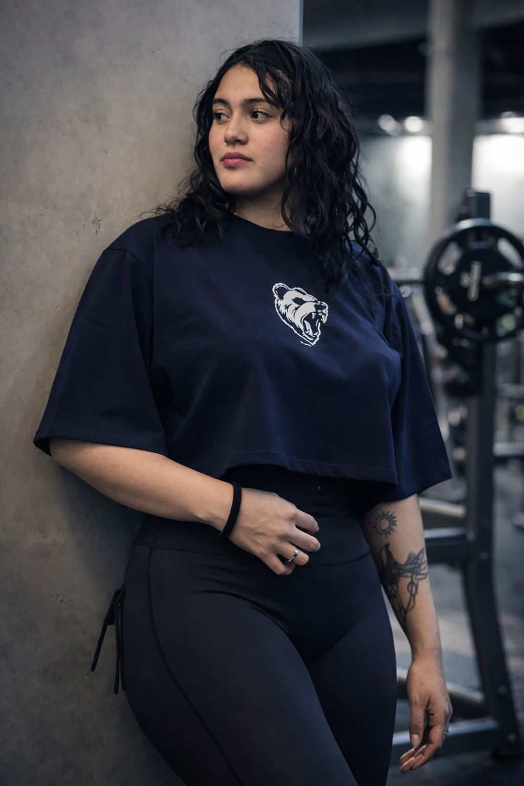 Essentials Crop Top Oversize Bigmoy
