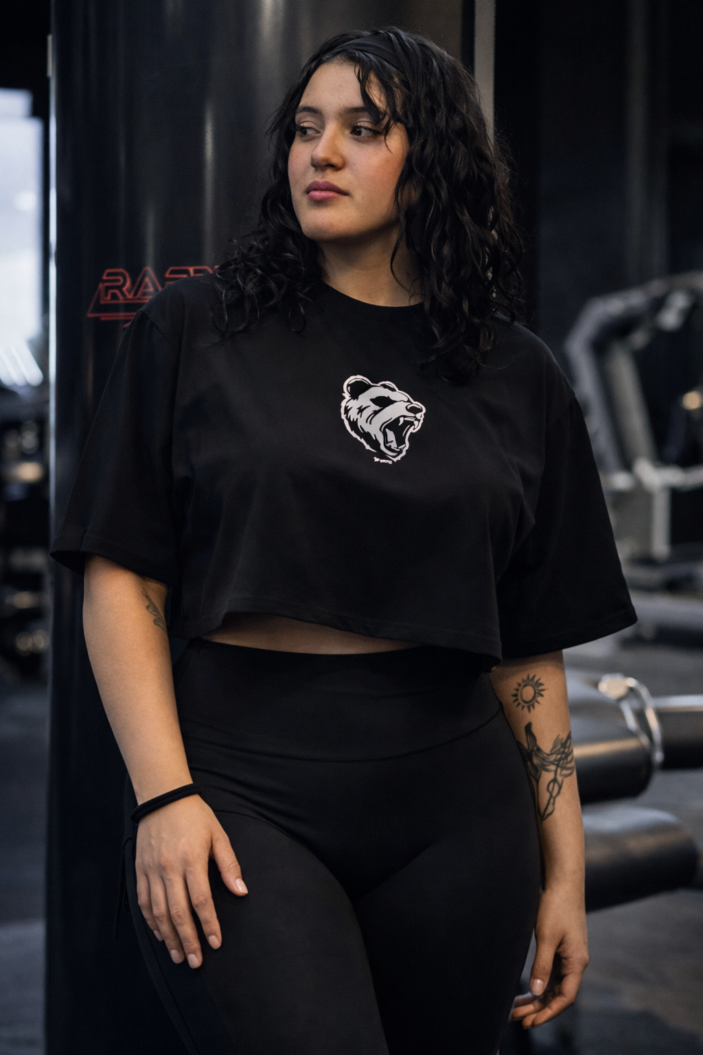 Essentials Crop Top Oversize Bigmoy