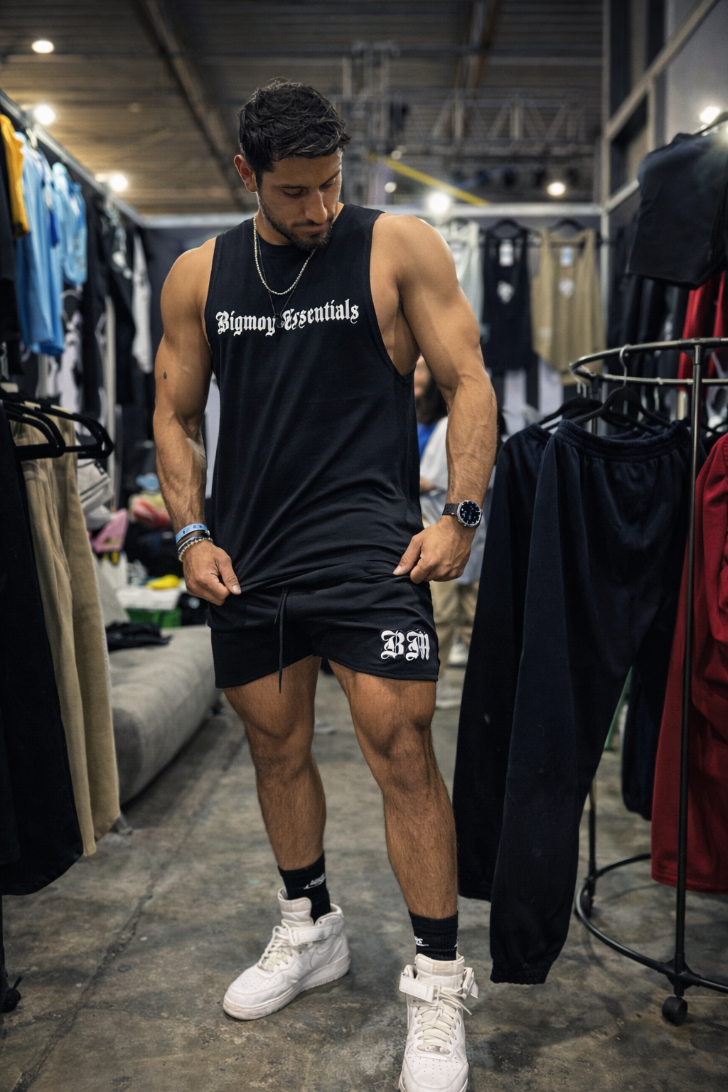 Essentials Bigmoy Muscle tank