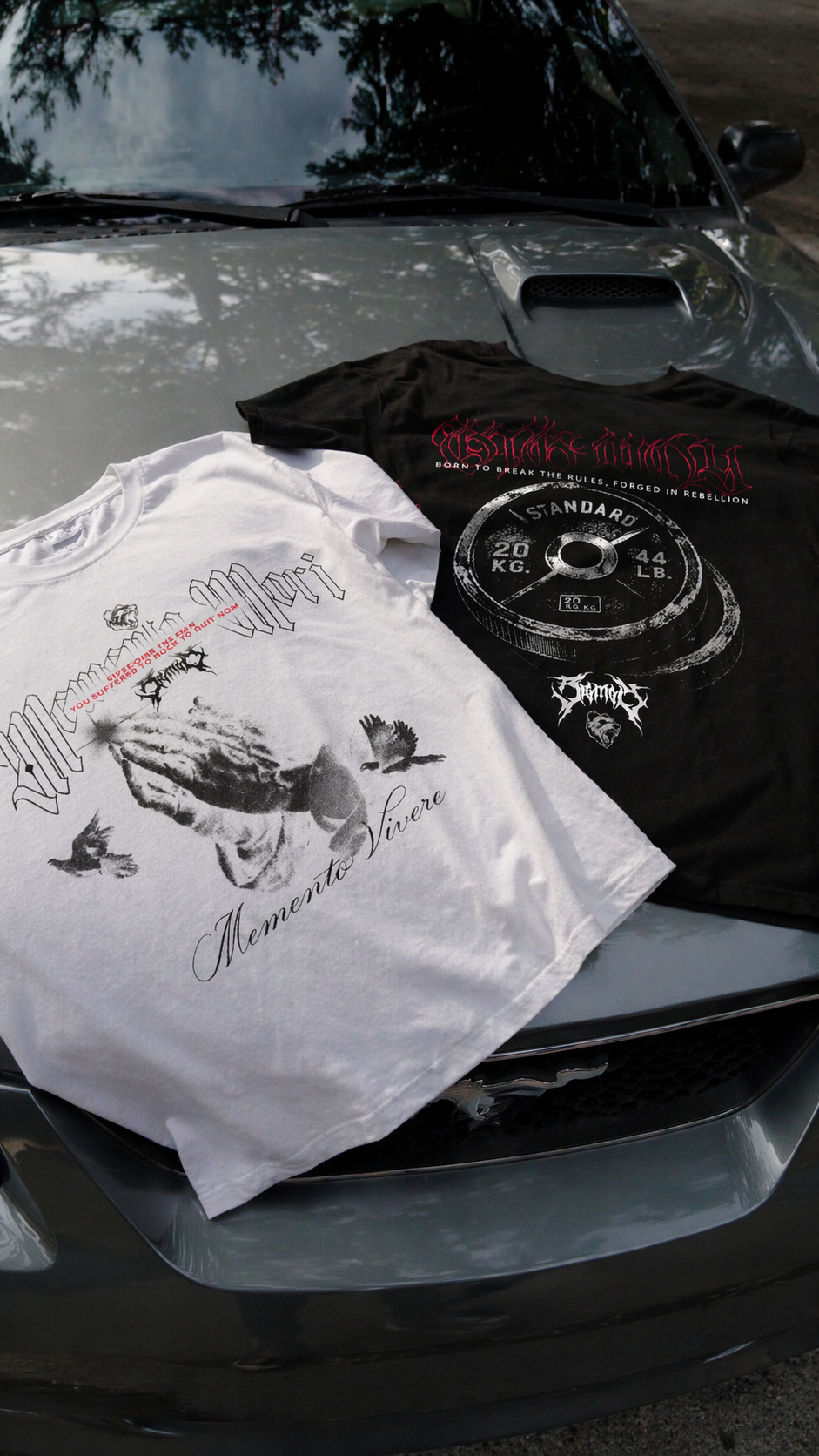 "Memento Mori" Premium Oversize t-shirt