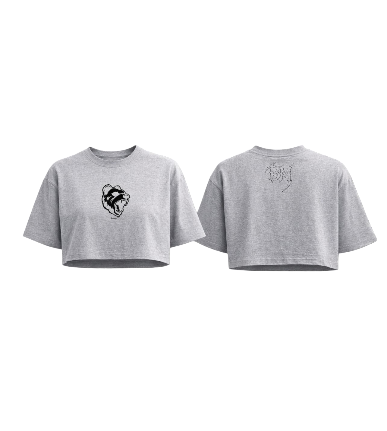 Essentials Crop Top Oversize Bigmoy