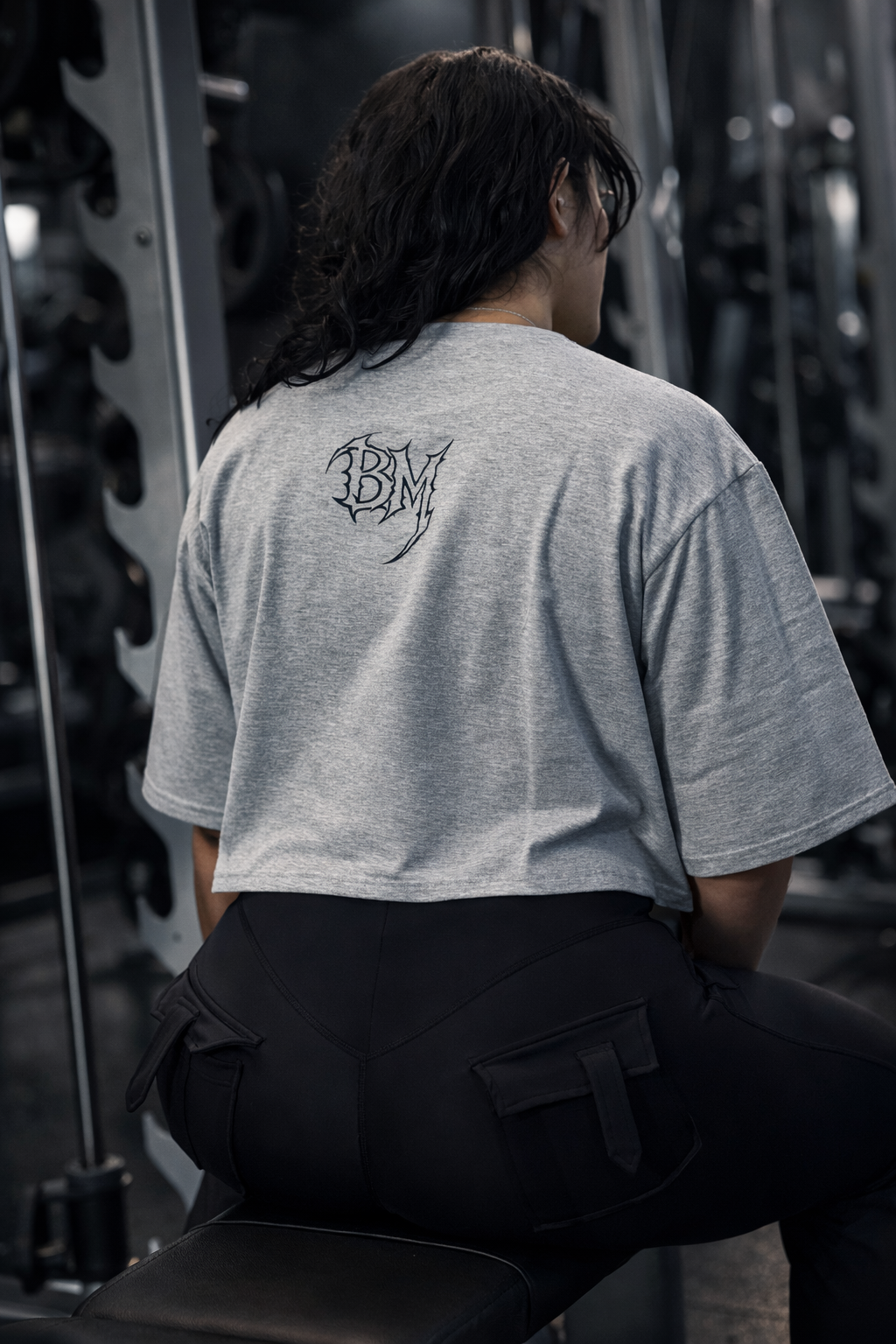 Essentials Crop Top Oversize Bigmoy